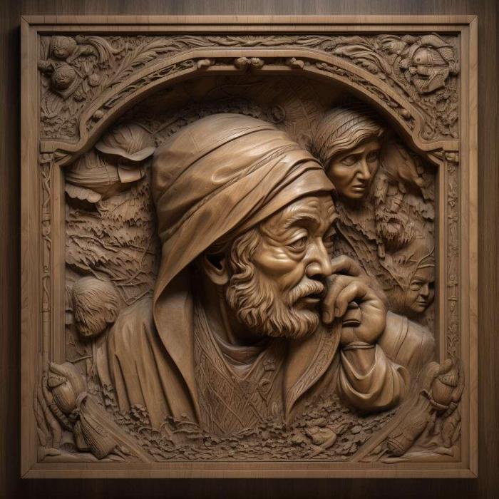 نموذج ثلاثي الأبعاد لآلة CNC 3D Art 